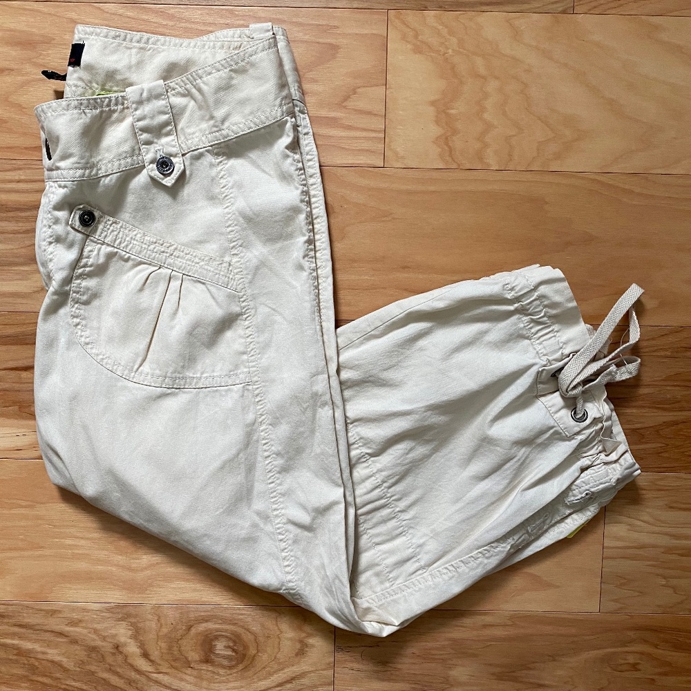 Diesel Cropped Parachute Pants